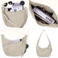 🎉Limited Offer Just ￡9.99😍Designer Direct Sales👜Women's Fashion Plain Colour Crossbody Hobo Bag