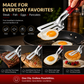 🍳 2-in-1 Stainless Steel Spatula Tongs – Grip, Flip & Serve