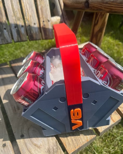 🔥V4/V6/V8 Engine Cylinder Block Cooler Drink Holder 🚗🍻 | Keep Your Drinks Cold & Your Style Hot🍻