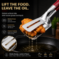 🍳 2-in-1 Stainless Steel Spatula Tongs – Grip, Flip & Serve