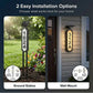 🏡 Solar Illuminated House Number Sign | Outdoor Address Light