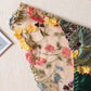 Women's Lace Flower Bra and Briefs Set