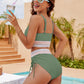 ⏳Last Day Promotion 60% OFF⛱️2026 High Waisted Tummy Control Color Block Bikini Sets