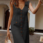 🔥49% OFF🔥2025 New Plus Size Summer V-neckline dress with buttons
