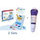 🏆Surprise Price: Only £10.99!!!🔥 Interactive Simulation Toy Laptop – Pretend Play Computer with A-Z Keyboard & 1-10 Number Keys💻, 55+ Songs Lights Sounds🎶, 5 Learning Modes 🔤(ABC/Numbers/Music/Games/Messages), Foldable with Handle🎤