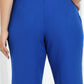 Elegant Layered Chiffon High-Low Top and Pants Two Piece Set