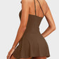 🏖️Last Day Sale 49% OFF👙One Shoulder Skirted One Piece Swimsuit