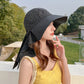 🔥2024 New🔥Women’s Wide Brim All-match Sun Hat with Neck Flap