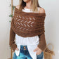 🧣Women’s Cut-out Knitted Shawl with Double Sleeves