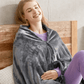 🔥Christmas Sale 50% OFF❄️Portable Soft Zipper Electric Heated Blanket Shawl☀️Warm the entire winter