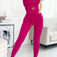 Women's Two-Piece Hooded Tracksuit Set