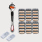 24-Piece Men's Razor Refill Set + Free Handle
