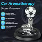 New Creative Solar Perfume Fragrance Car Solar Finger Rotating Football