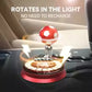 New Creative Solar Perfume Fragrance Car Solar Finger Rotating Football