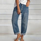 Women's Casual Cotton Denim Pants Spring Wear