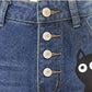 Women's Casual Cotton Denim Pants Spring Wear