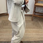 Women Collar Jacket+pants Temperament Commuting Suit