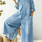 Women's Cozy And Casual Cotton Jumpsuit