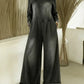 Women’s Off Shoulder One Piece Denim Jumpsuit
