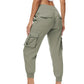 Women's Long Pants, Cargo Pants, Capri Pants, Outdoor Pants, Trousers, Trekking Pants, Large Sizes, Training, Sports, Casual, Comfortable, Quick Drying, Breathable, Slimming, Beautiful Legs