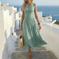 👗Crossover Waist Sleeveless Midi Dress – Slimming Casual Elegant Dress🌸