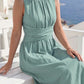 👗Crossover Waist Sleeveless Midi Dress – Slimming Casual Elegant Dress🌸