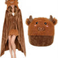 🎁【summerween】1pc Unisex Wearable Blanket Bat  Hooded Cape