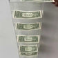 Floating Bill Savings Challenge Box – Clear Acrylic Money Bank