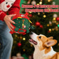 Dog Christmas Interactive Toy Soccer Ball with Bell