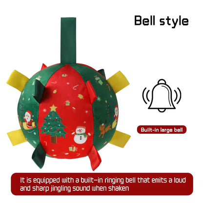 🎄🐶🐱Pet Toy | Rechargeable Noisy Christmas Ball