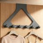 Over the Door Hook Organizer Rack Heightened and Reinforced Punch Free Heavy Duty Coat Hat and Bag Hanging Rack for Bedroom
