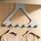Over the Door Hook Organizer Rack Heightened and Reinforced Punch Free Heavy Duty Coat Hat and Bag Hanging Rack for Bedroom