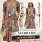 Safari Chic Leopard Dress