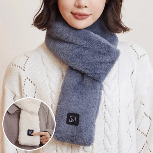 Electric Heated Fuzzy Scarf