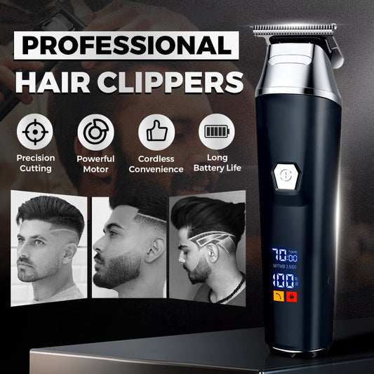 🔥New Hot Selling❤️‍🔥 Household Digital Display Professional Electric Hair Clipper