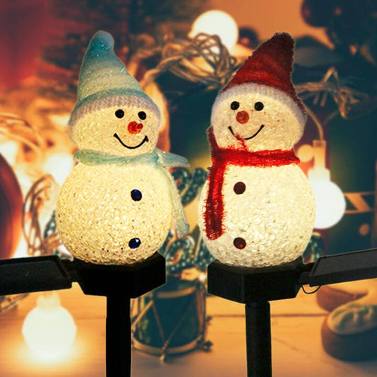 LED Christmas Snowman Yard Decoration