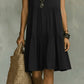 Women’s Casual V-Neck Sleeveless Print Dress