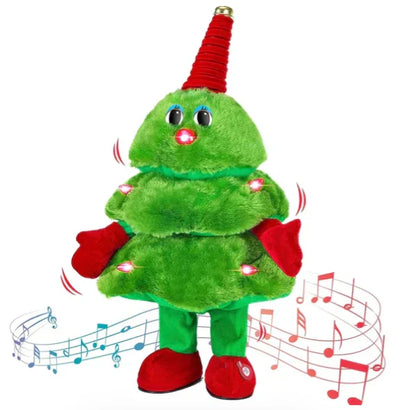 🎅Pre-Xmas Sale🎄Electric Christmas Tree Plush Toy