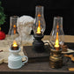 🕯️LED Vintage Kerosene Lamp Electronic Swing Candle🔥