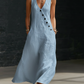 Button-Up Maxi Dress — Comfortable Minimalist Everyday Wear