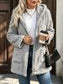 Women's Casual Plush Solid Color Cardigan