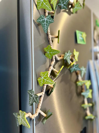 aldorian™-🍃 3D Printed Magnetic Ivy Faux Plant Fridge Magnet