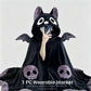 🎁【summerween】1pc Unisex Wearable Blanket Bat  Hooded Cape