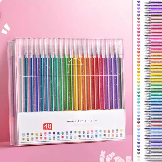 🔥LAST DAY SALE 60% OFF!!💥🎁 Glitter Gel Pen Set