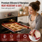 Transformable Snap‐Up Silicone Baking Mat