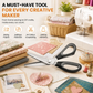 ✂️ 50% OFF! ✨ DIY Serrated Sewing Scissors – Ultra-Sharp Stainless Steel Blades, Ergonomic Comfort Grip & Clean Zigzag Cuts – Perfect for Fabric, Leather & Crafts 🧵