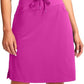Women's Skorts Skirts 20" Knee Length Cotton Casual High Waist Drawstring Modest Golf Skort with Pocket