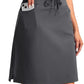 Women's Skorts Skirts 20" Knee Length Cotton Casual High Waist Drawstring Modest Golf Skort with Pocket