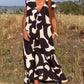 🌷Last Day Promotion 49% OFF - 👗V-Neck Floral A-line Maxi Print Dress