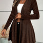 🌸LAST DAY SALE ONLY ￡15.99!!🌻🧥Women's Soft Knit Open-Front Cardigan – Elegant & Easy to Layer